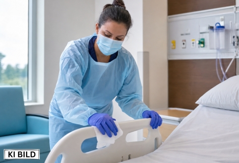 Professionelle Krankenhausreinigung zur Prävention gesundheitssystem-assoziierter Infektionen
